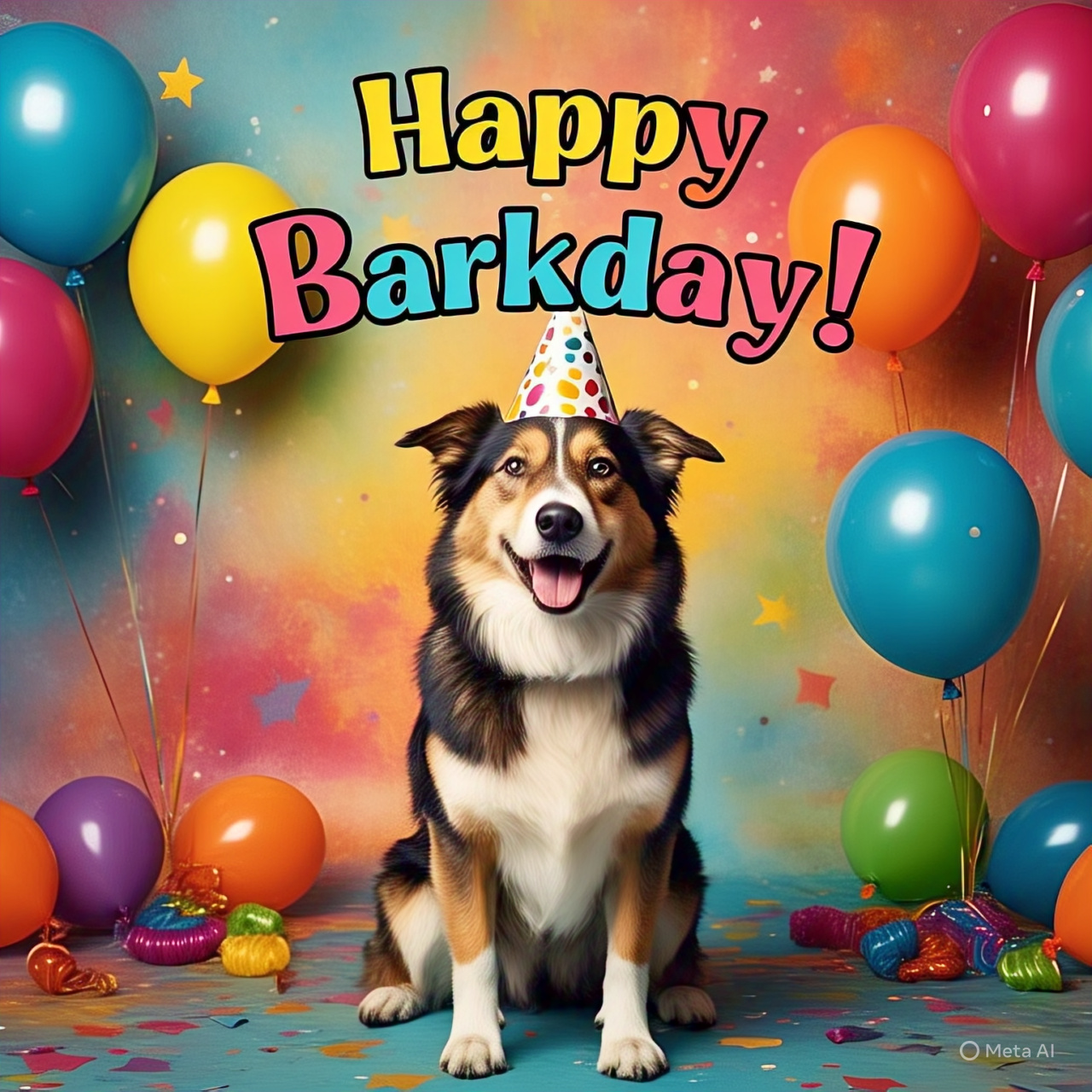 Happy Barkday Dog Meme