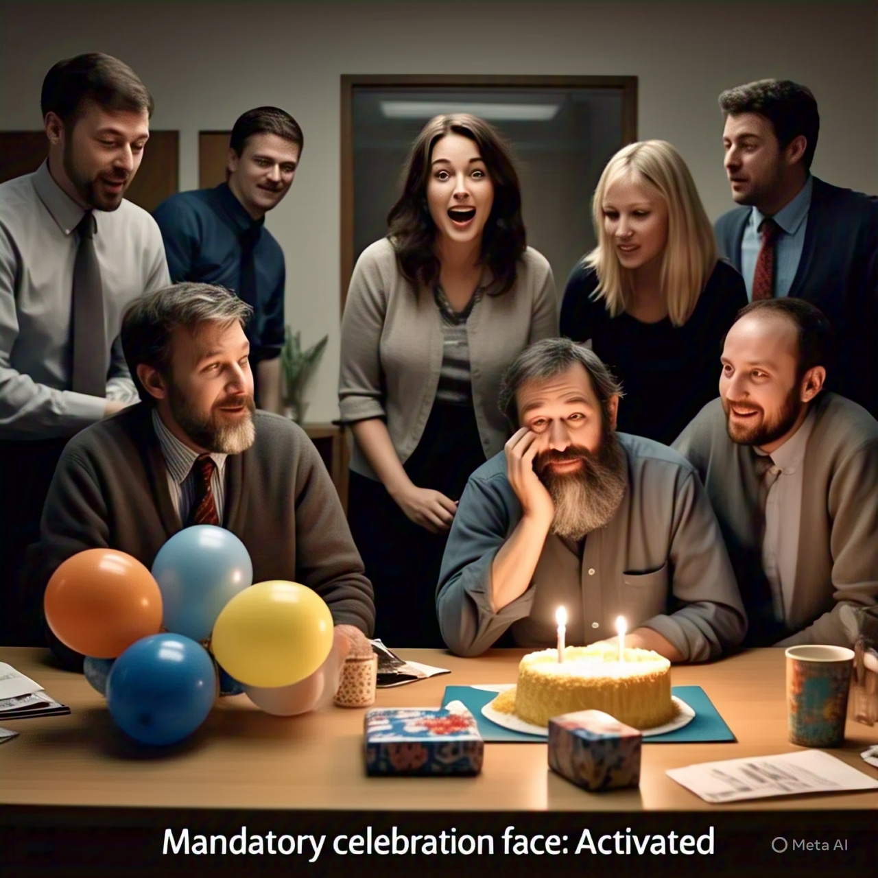 The Office Awkward Birthday Meme